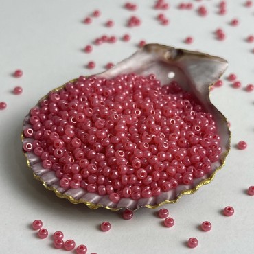 Preciosa 31119001/93170/11 Seed Bead Jewelry Making Round Size-11/0, 100 Gram, 3.5 Oz Red