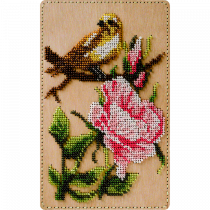 Lonjew Bird Pattern Cover Organizer for Beaded Embroidery LLZB-070