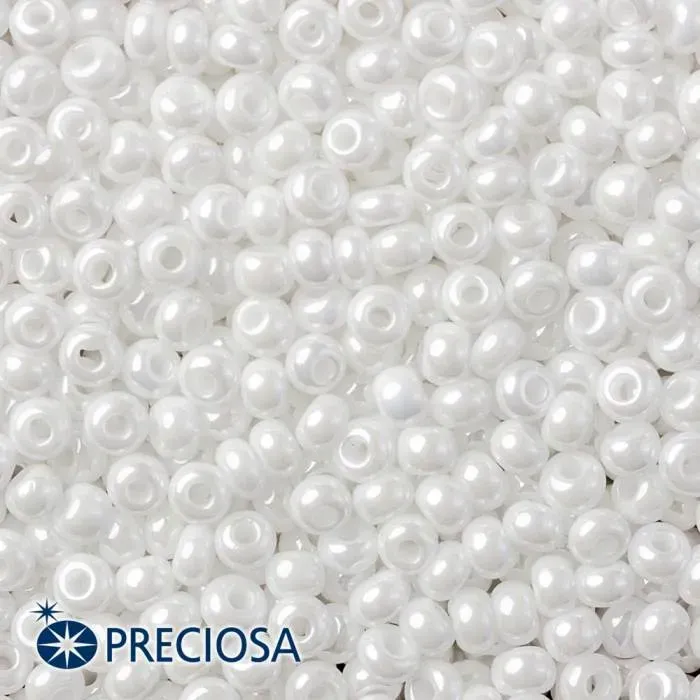 Preciosa Round Seed Beads 46102 10/0 3.5 Oz 2
