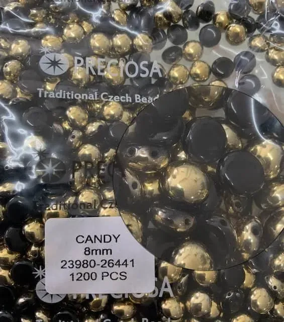 Preciosa Candy Beads 8mm 23980-26441 50 Pcs