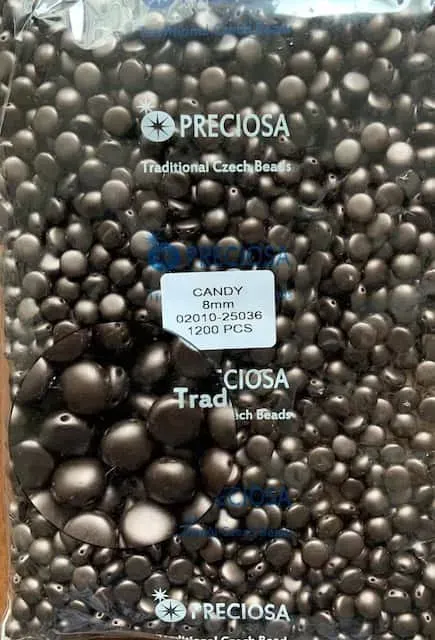 Preciosa Candy Beads 8mm 02010-25036 50 Pcs