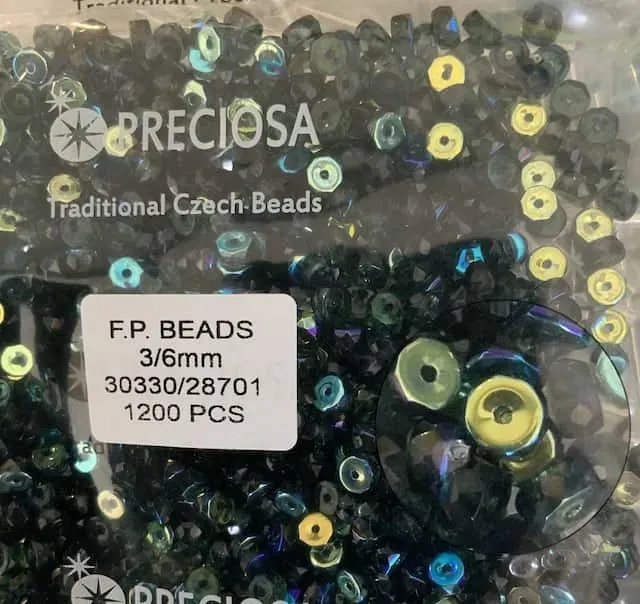 Preciosa Rondelle Beads 30330-28701 3/6mm  100 Pcs