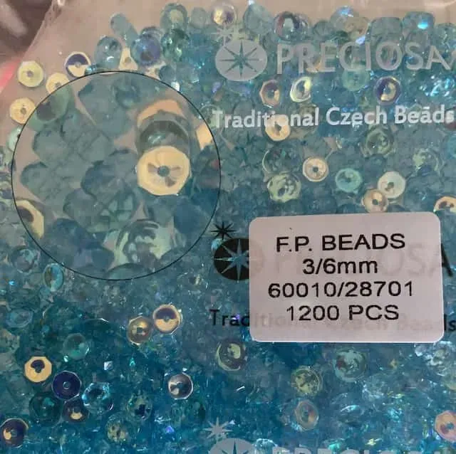 Preciosa Rondelle Beads 60010-28701 3/6mm 100 Pcs 2