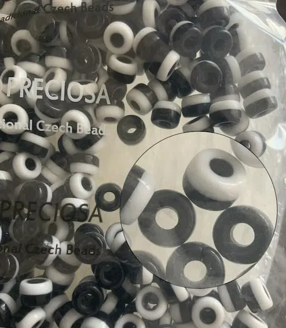 Preciosa Pressed Beads 29607 9mm 100 Pcs 2