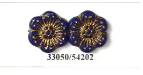Preciosa Flower Beads 33050-54202 14mm 25 Pcs 2