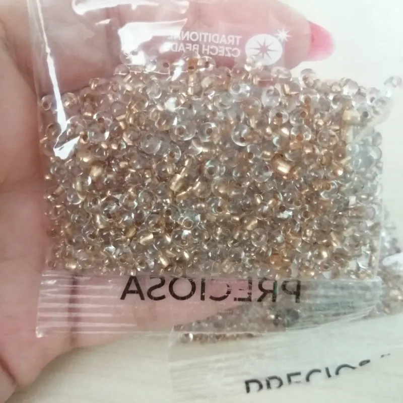 Preciosa Drops Beads 68283 3.5/3.9MM 3.5 Oz 5