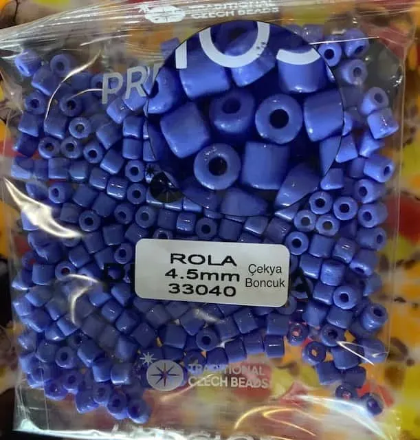 Preciosa Rola Beads 33040 4.5mm 3.5 Oz 7