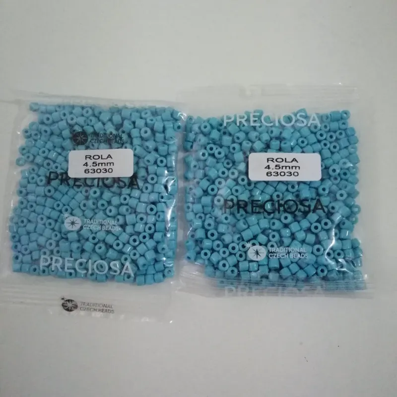 Preciosa Rola Beads 63030 4.5mm 3.5 Oz 3