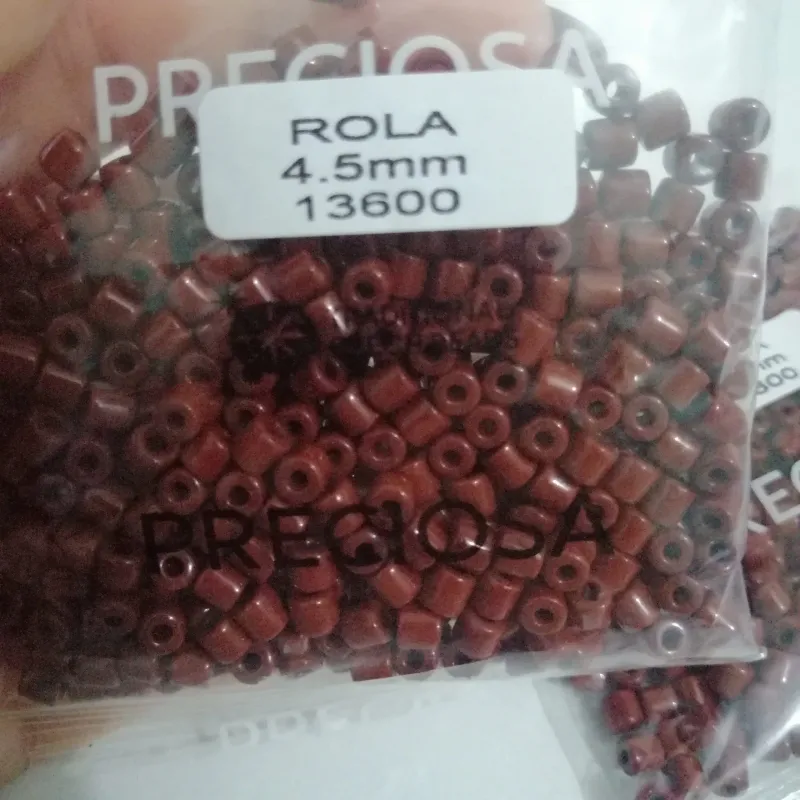 Preciosa Rola Beads 13600 4.5mm 3.5 Oz 2