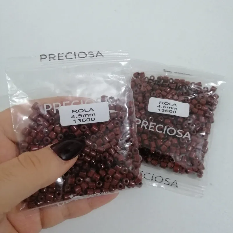 Preciosa Rola Beads 13600 4.5mm 3.5 Oz 3