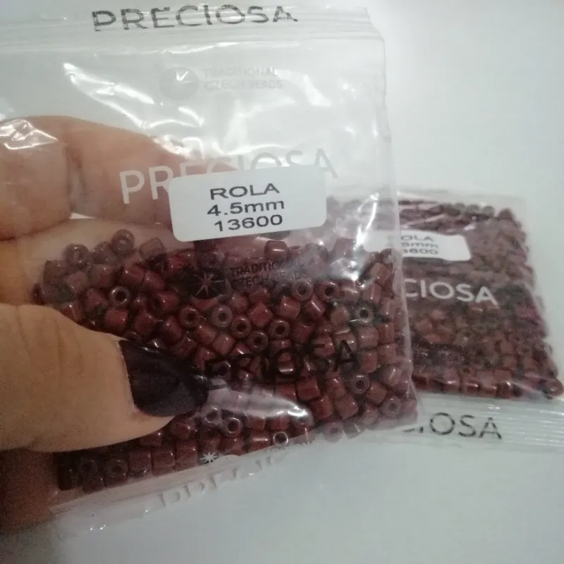 Preciosa Rola Beads 13600 4.5mm 3.5 Oz 4