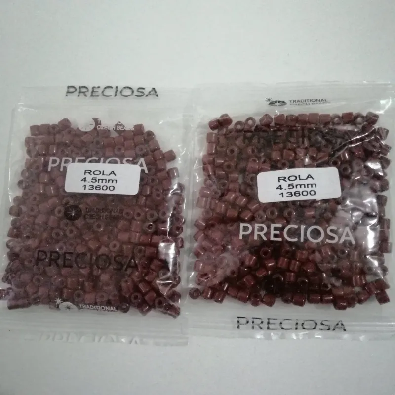 Preciosa Rola Beads 13600 4.5mm 3.5 Oz 5