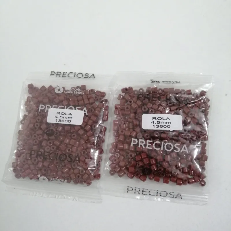 Preciosa Rola Beads 13600 4.5mm 3.5 Oz 6