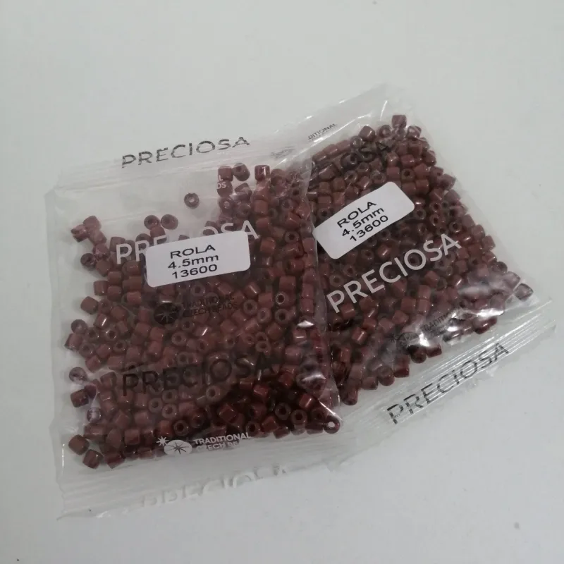 Preciosa Rola Beads 13600 4.5mm 3.5 Oz 7