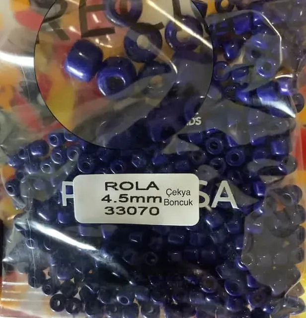 Preciosa Rola Beads 33070 4.5mm 3.5 Oz