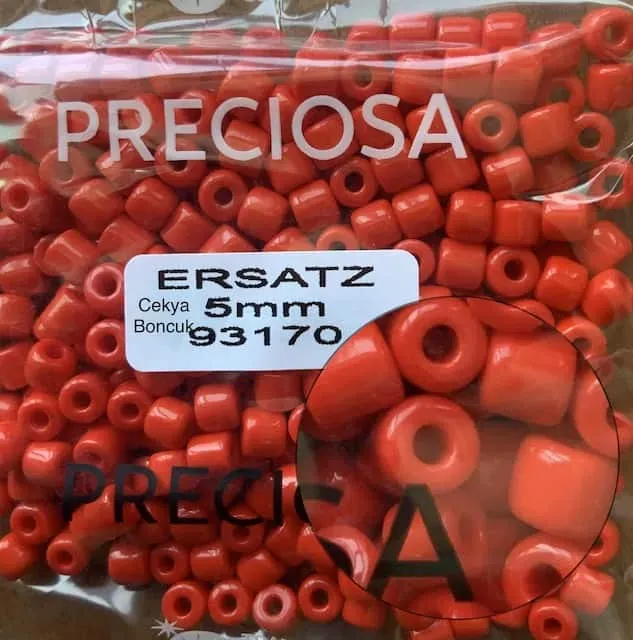 Preciosa Rola Beads 93170 5mm 3.5 Oz