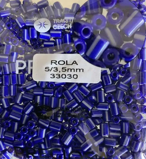 Preciosa Rola Beads 33030 5x3.5mm 3.5 Oz