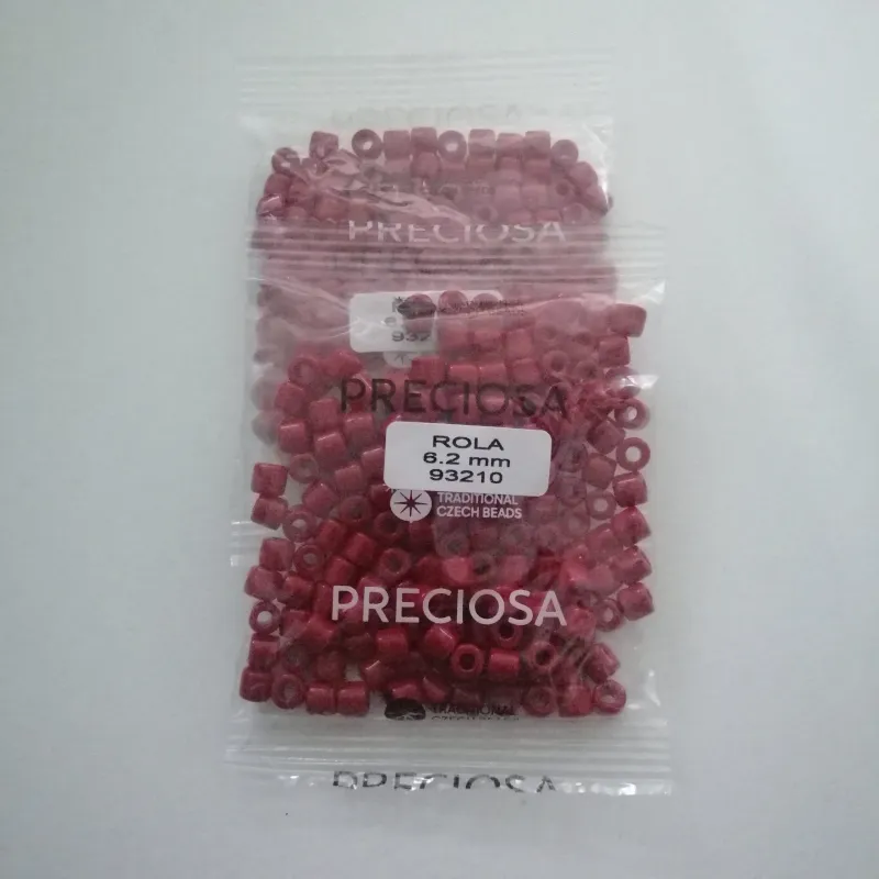 Preciosa Rola Beads 93210 6.2mm 3.5 Oz 2
