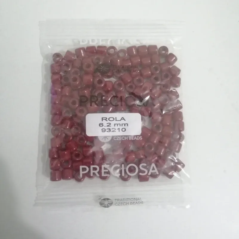 Preciosa Rola Beads 93210 6.2mm 3.5 Oz