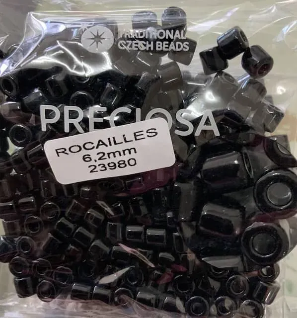 Preciosa Rola Beads 23980 6.2mm 3.5 Oz