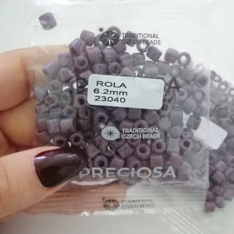 Preciosa Rola Beads 23040 6.2mm 3.5 Oz 2