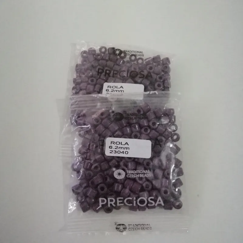Preciosa Rola Beads 23040 6.2mm 3.5 Oz 3