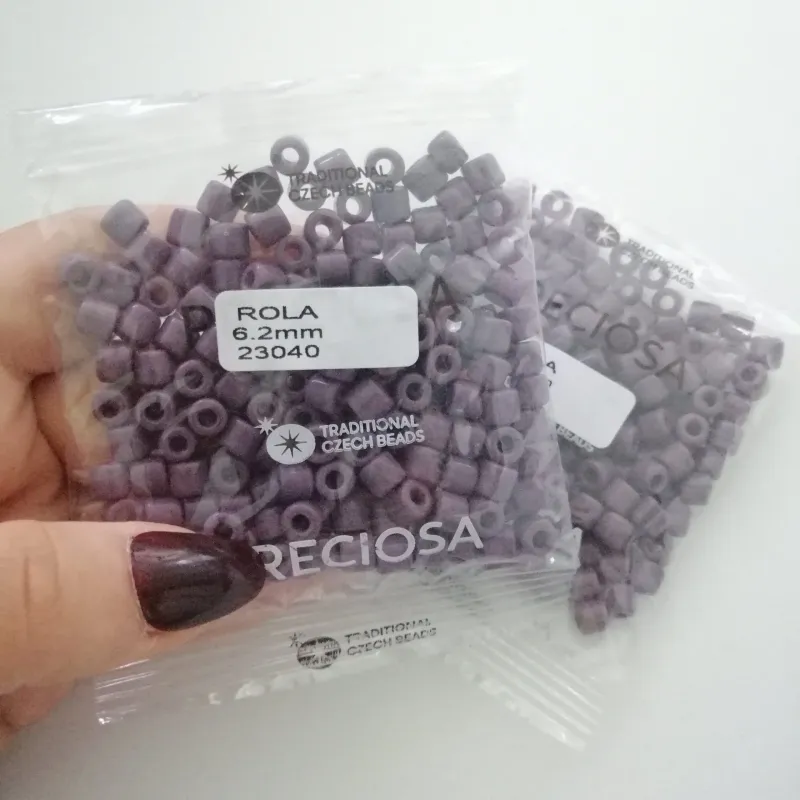Preciosa Rola Beads 23040 6.2mm 3.5 Oz 5