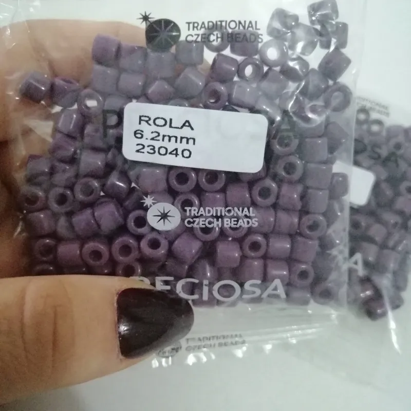 Preciosa Rola Beads 23040 6.2mm 3.5 Oz 7