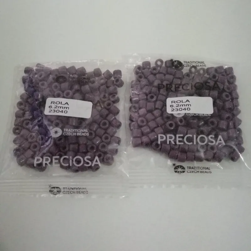 Preciosa Rola Beads 23040 6.2mm 3.5 Oz 8