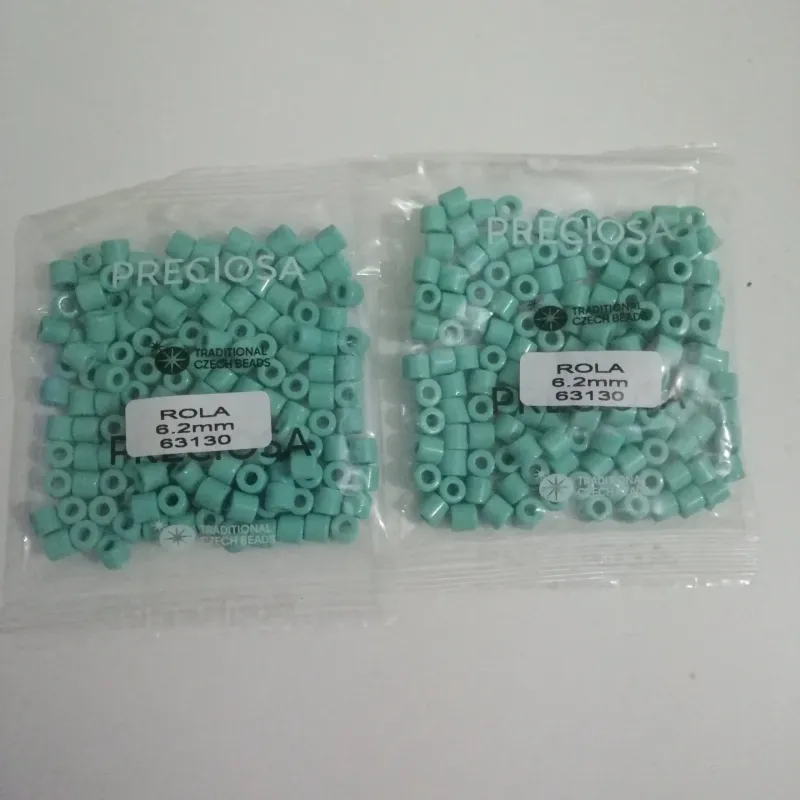 Preciosa Rola Beads 63130 6.2mm 3.5 Oz 3
