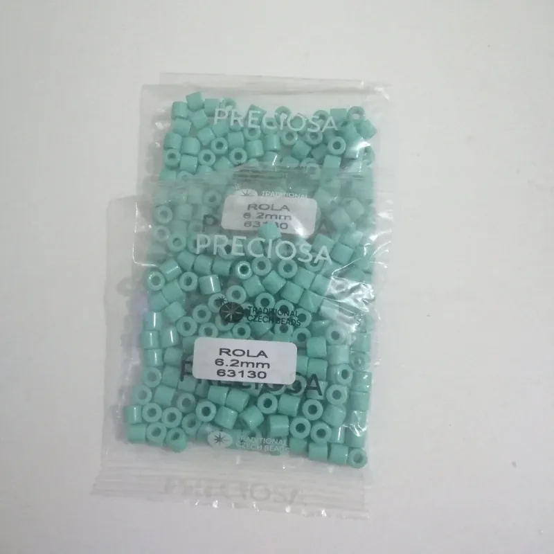 Preciosa Rola Beads 63130 6.2mm 3.5 Oz 4