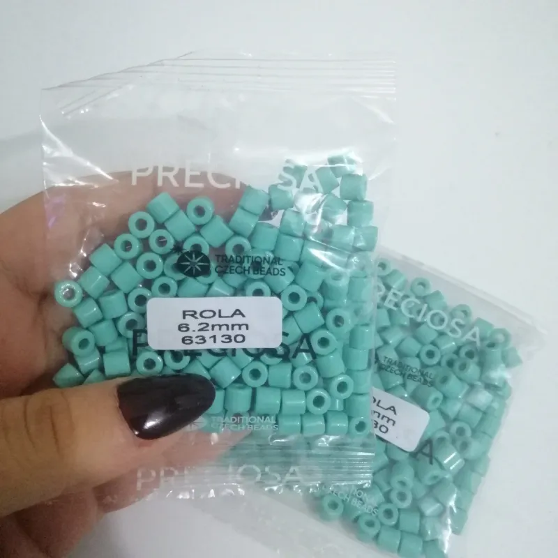 Preciosa Rola Beads 63130 6.2mm 3.5 Oz 5