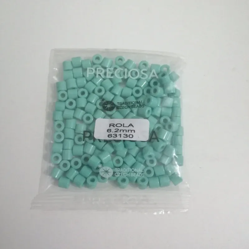 Preciosa Rola Beads 63130 6.2mm 3.5 Oz