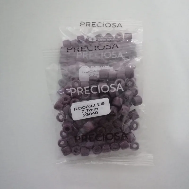 Preciosa Rola Beads 23040 7.7mm 50 gr. 1.7 Oz 4