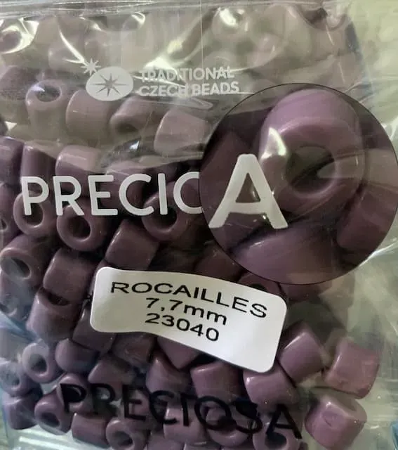 Preciosa Rola Beads 23040 7.7mm 50 gr. 1.7 Oz 6