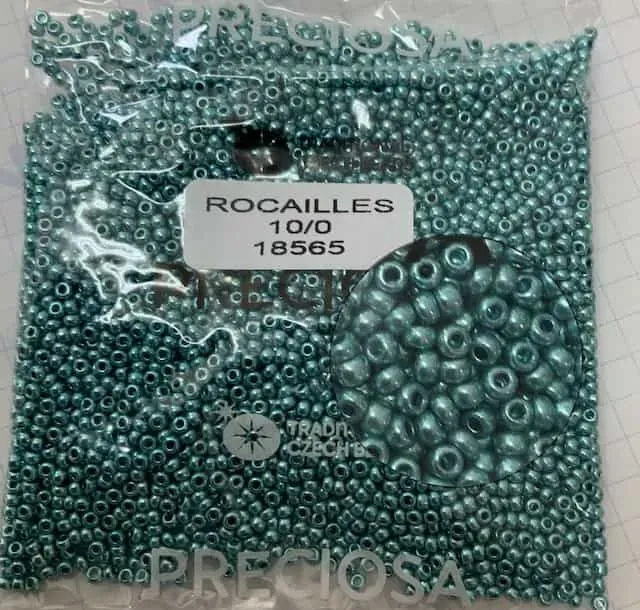 Preciosa Round Seed Beads 18565 10/0 3.5 Oz