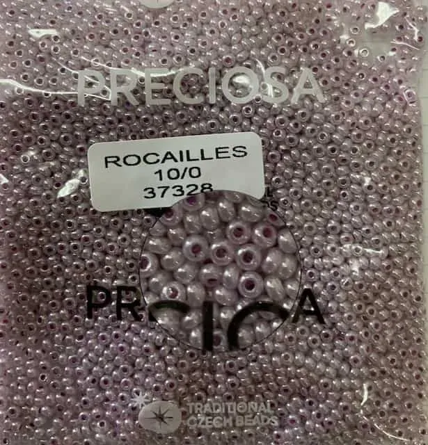 Preciosa Round Seed Beads 37328 10/0 3.5 Oz 3