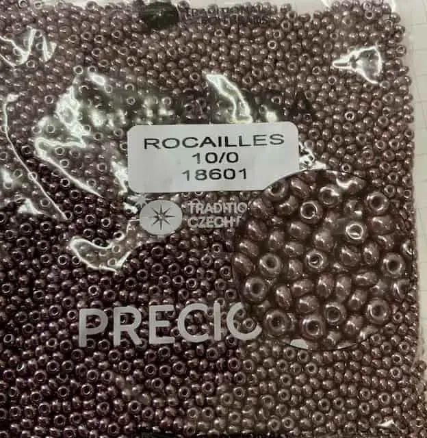 Preciosa Round Seed Beads 18601 10/0 3.5 Oz