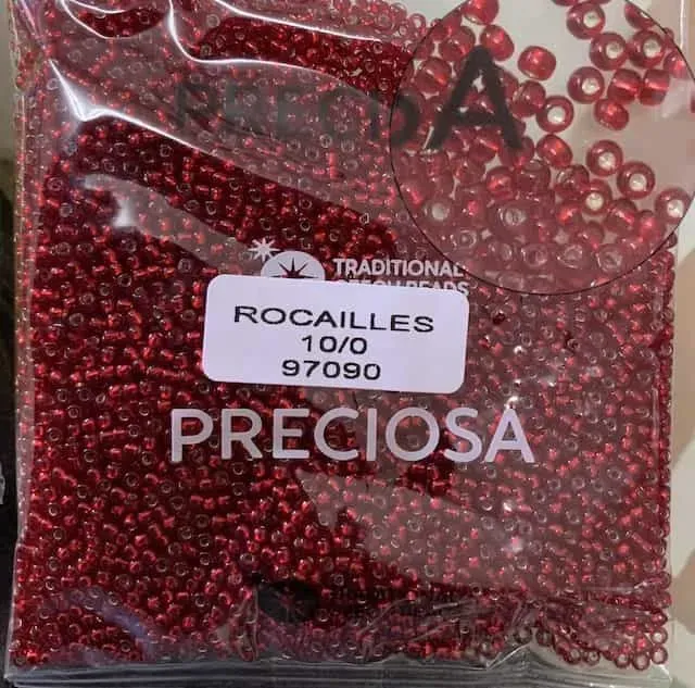 Preciosa Round Seed Beads 97090 10/0 3.5 Oz