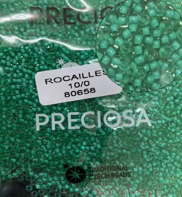 Preciosa Round Seed Beads 80658 10/0 3.5 Oz