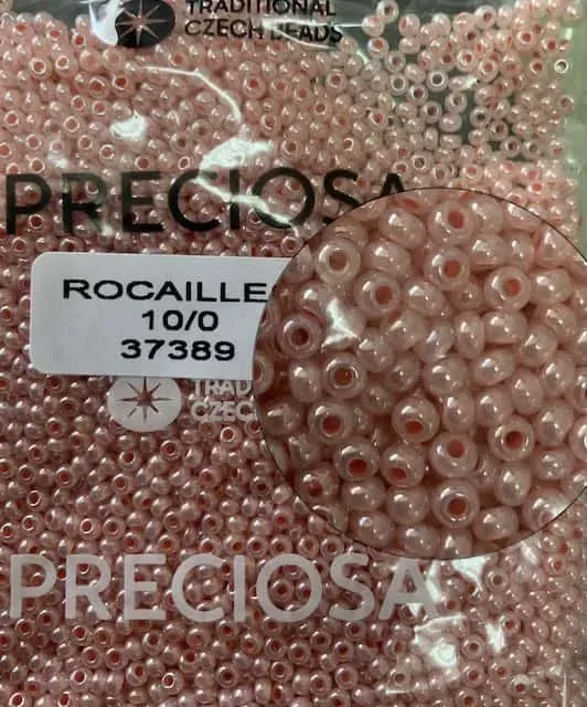 Preciosa Round Seed Beads 37389 10/0 3.5 Oz 2