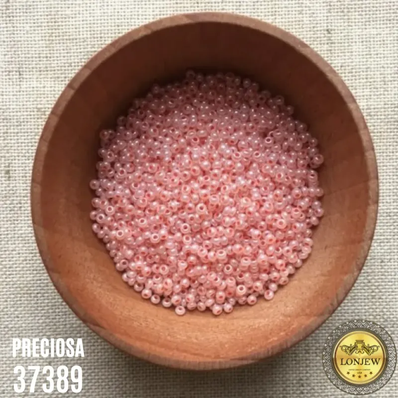 Preciosa Round Seed Beads 37389 10/0 3.5 Oz