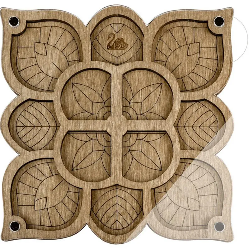 Lonjew Wood Bead Box With Lid And Needle Magnet 9
