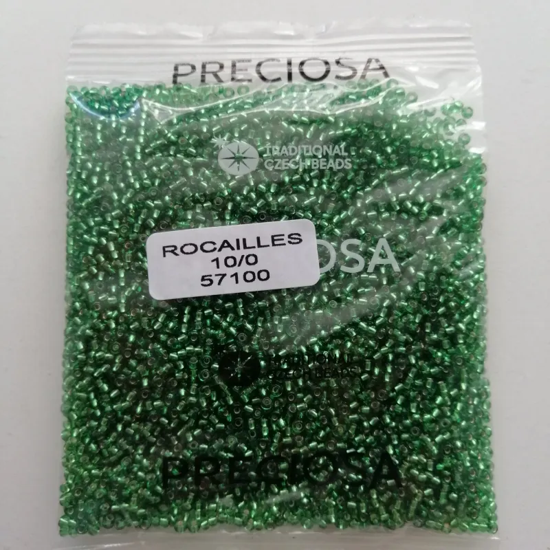 Preciosa Round Seed Beads 57100 10/0 3.5 Oz 3