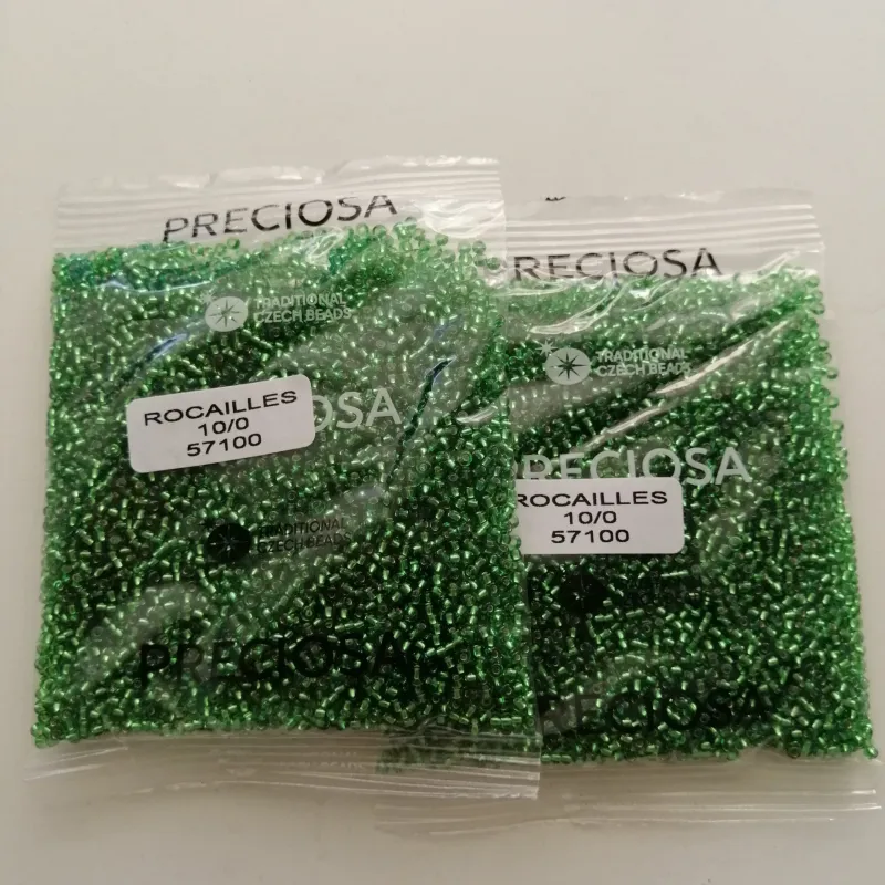 Preciosa Round Seed Beads 57100 10/0 3.5 Oz 5