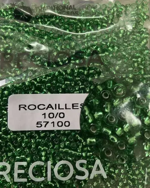 Preciosa Round Seed Beads 57100 10/0 3.5 Oz 6