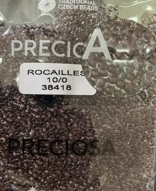 Preciosa Round Seed Beads 38418 10/0 3.5 Oz 3