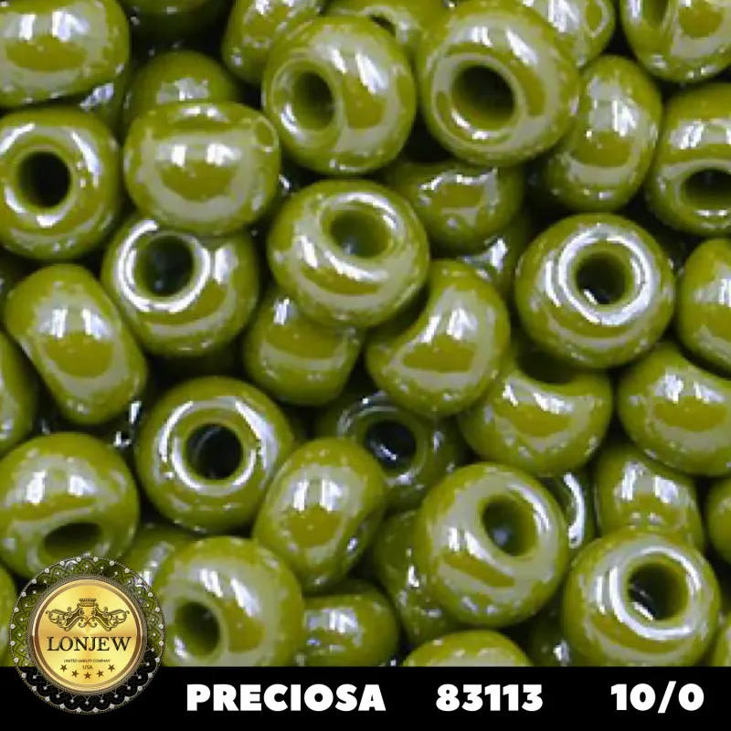 Preciosa Round Seed Beads 83113 10/0 3.5 Oz 2