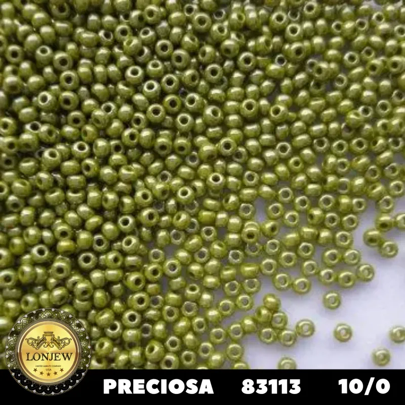 Preciosa Round Seed Beads 83113 10/0 3.5 Oz