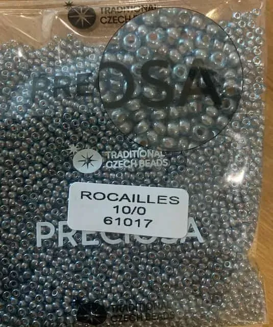 Preciosa Round Seed Beads 61017 10/0 3.5 Oz